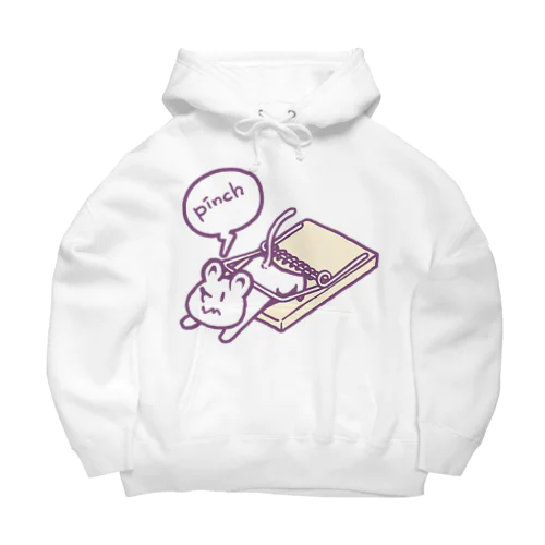 大ピンチなネズミ Big Hoodie