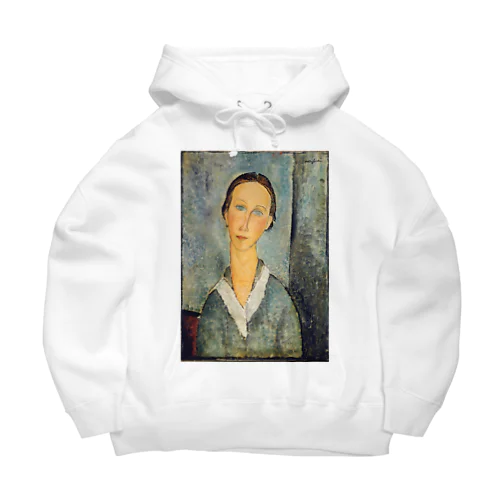 【世界の名画】アメデオ・モディリアーニ『Girl in a Sailor's Blouse』 Big Hoodie