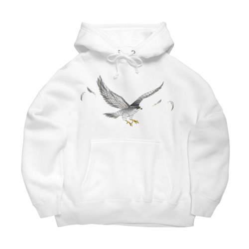 隼ファルコン【まめるりはことり】 Big Hoodie