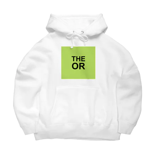 THE OR ビッグシルエットパーカー1 Big Hoodie