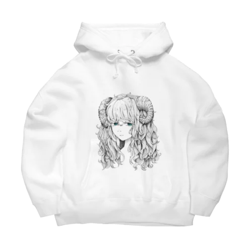 羊っ子 Big Hoodie