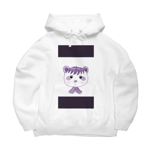 お願い！なすパンダ Big Hoodie