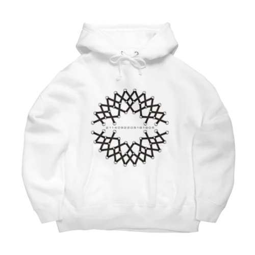 Shoelace Net Big Hoodie