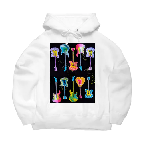 サイケ🎸ギター Big Hoodie