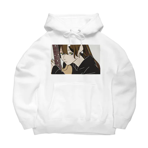 アコギの女の子 Big Hoodie