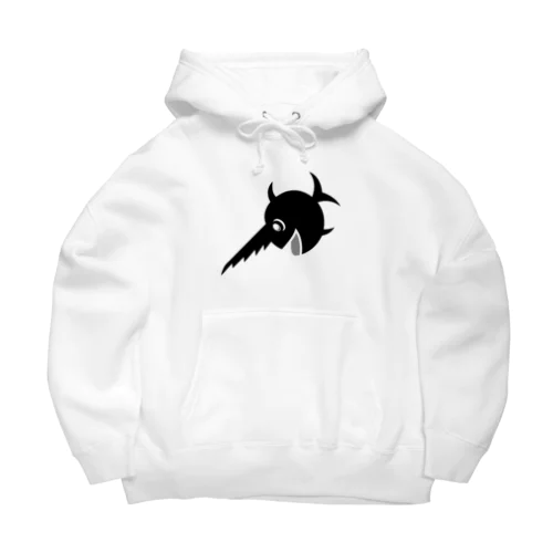 笑うノコギリザメ Big Hoodie