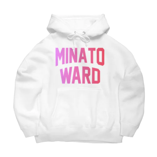 港区 MINATO WARD ビッグシルエットパーカー