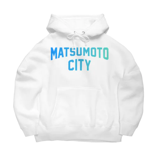松本市 MATSUMOTO CITY ビッグシルエットパーカー