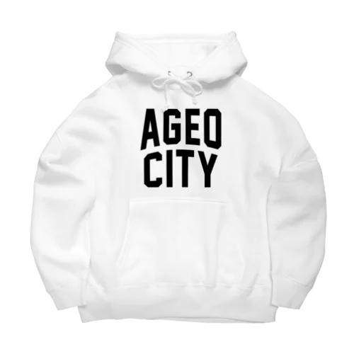 上尾市 AGEO CITY ビッグシルエットパーカー