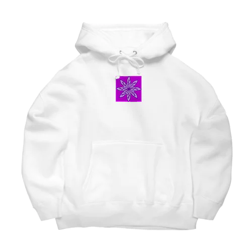 Purple Leaves Big Hoodie