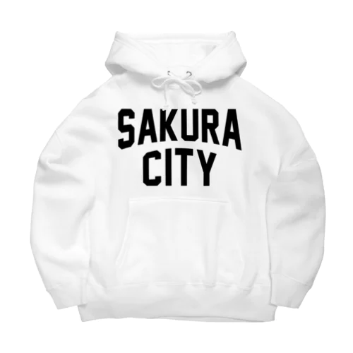 佐倉市 SAKURA CITY ビッグシルエットパーカー