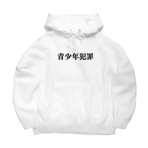 青少年犯罪 Big Hoodie