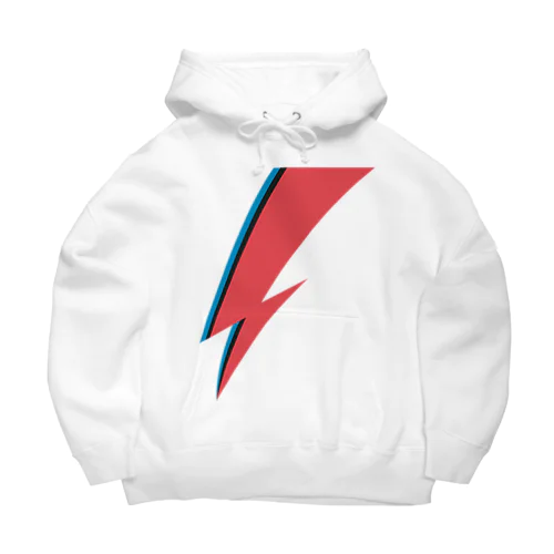 LIGHTNING BOLT -GLAM ROCK MAKE UP- Big Hoodie