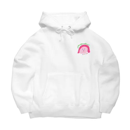 みきなつみの顔パーカー（ビッグシルエット） Big Hoodie