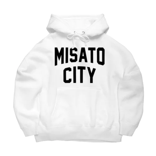 三郷市 MISATO CITY ビッグシルエットパーカー