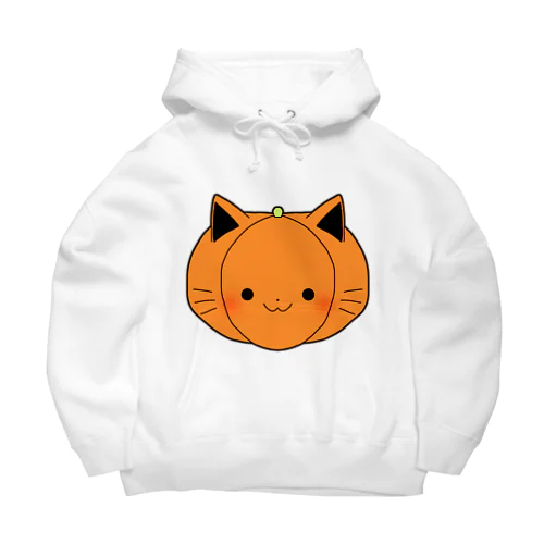 ねこカボチャ Big Hoodie