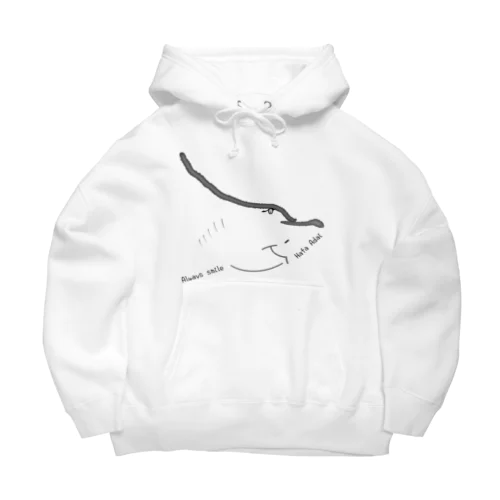 スマイル・マダラトビエイ Big Hoodie