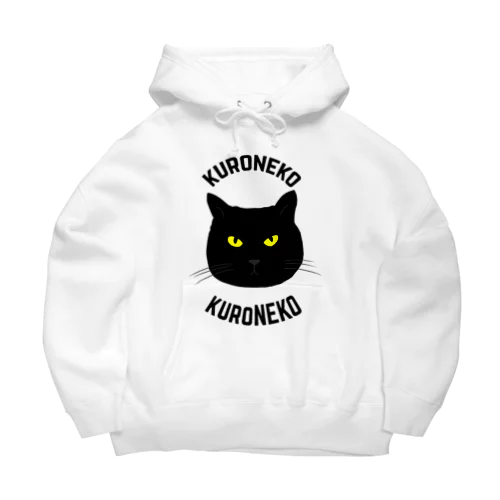クロネコ ビッグフェイス Big Hoodie
