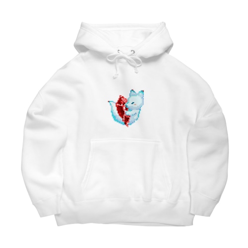 きつねさん(空) Big Hoodie