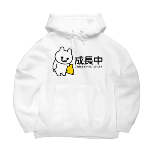 いくつになっても成長中 Big Hoodie