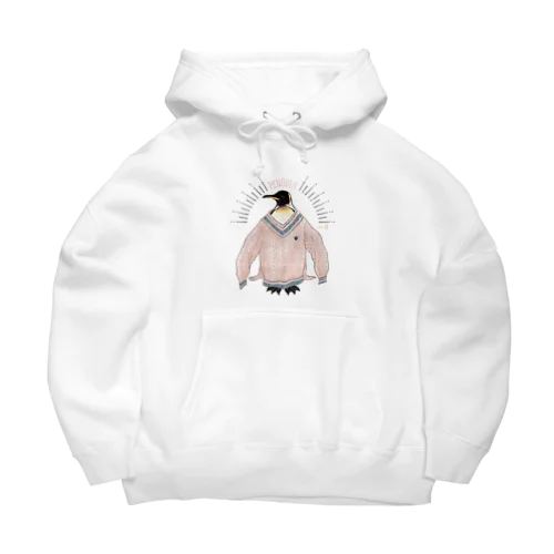 sweater-penguin ビッグシルエットパーカー
