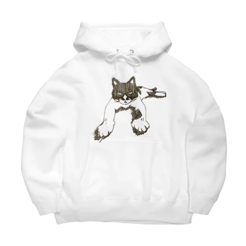 愛しきぶちゃ猫 Big Hoodie