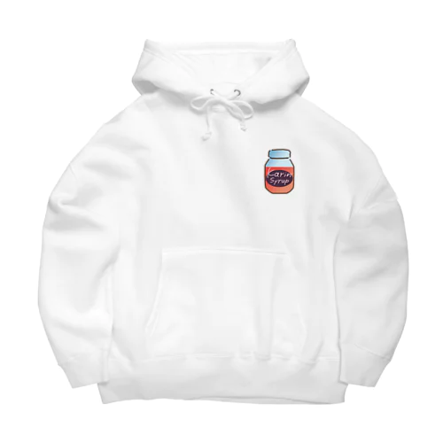 花梨シロップbottle(茜色) Big Hoodie