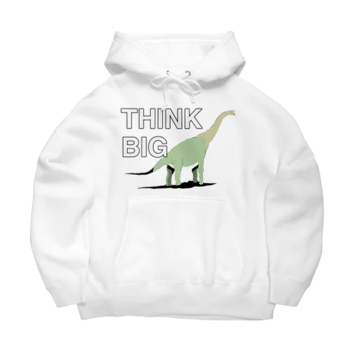 Brachiosaurus Think Big Big Hoodie