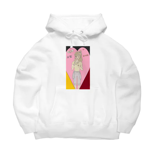 koria in love Big Hoodie