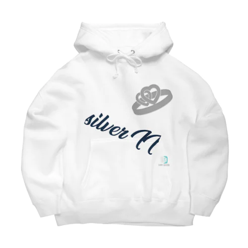 silver II Big Hoodie