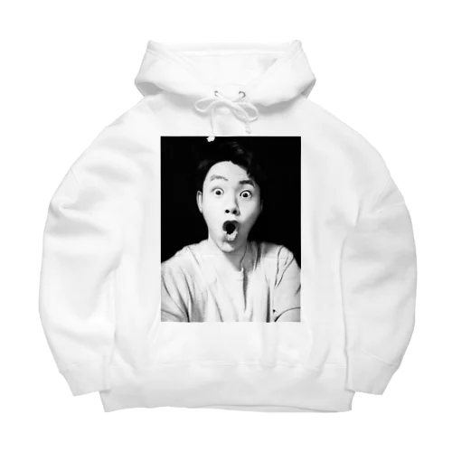 顔がうるせぇ”watashi” Big Hoodie