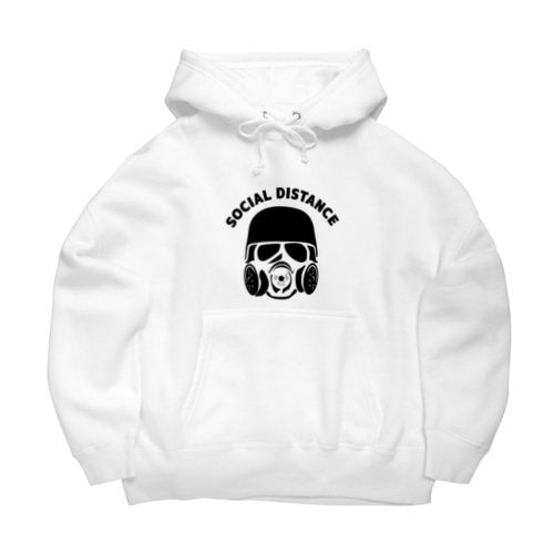 ソーシャルディスタンス Big Hoodie