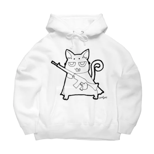 ぐへねこ Big Hoodie