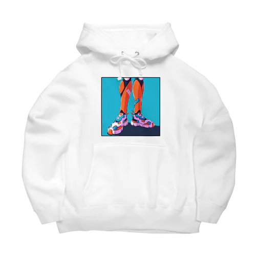 ロボあし　童 Big Hoodie