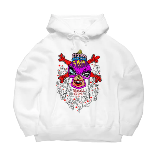 skull girl Big Hoodie