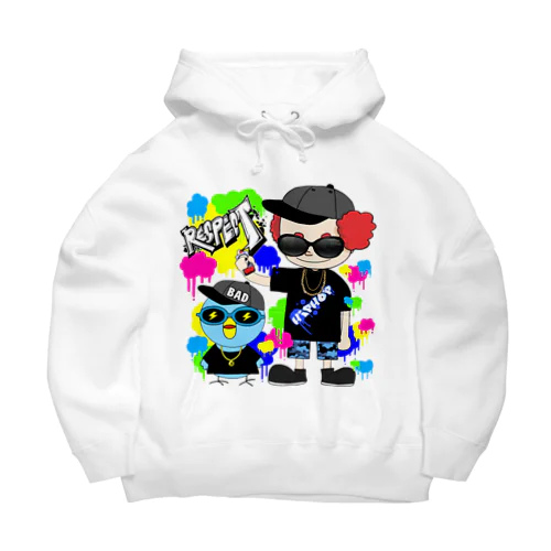 ギャングスタ＆唯我HIPHOP丸シリーズ Big Hoodie