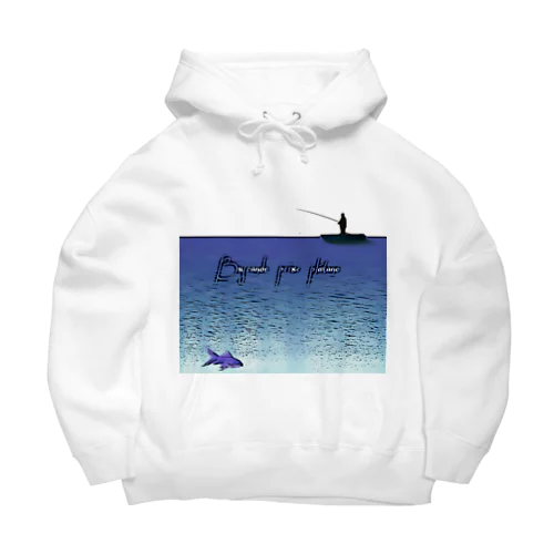 Buscando peixe plátano Big Hoodie