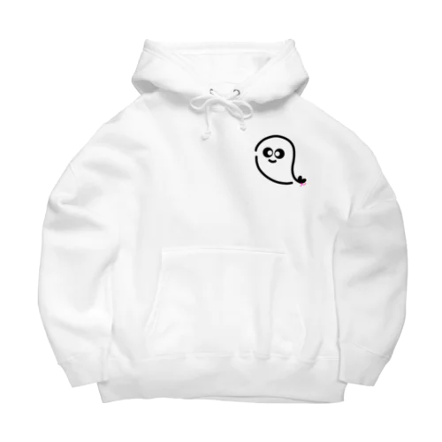 おばけちゃん(白) Big Hoodie