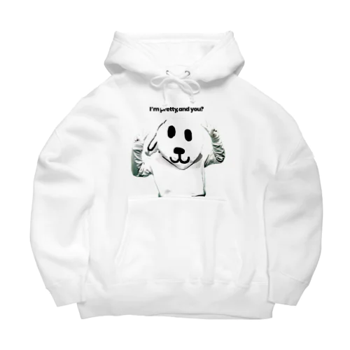 実写毛並みん・衣類 Big Hoodie