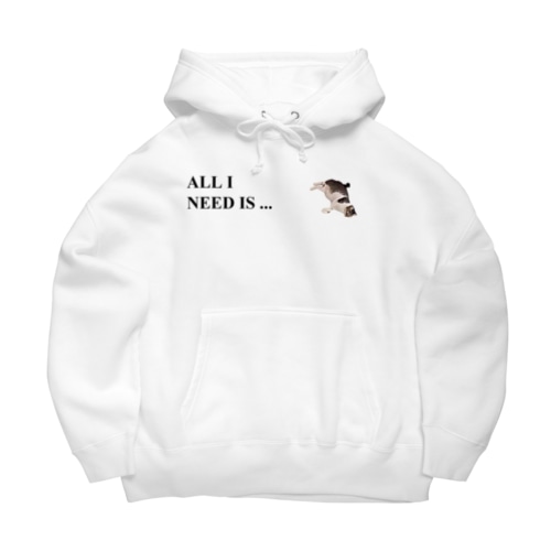 All I need is cats Big Hoodie