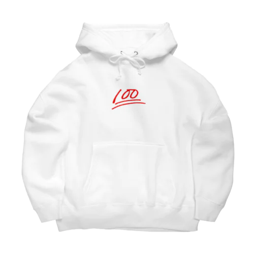 100ロゴフーディ Big Hoodie