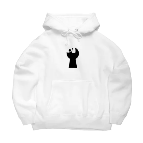 Rabbit Man Keyhole.　ver.B Big Hoodie