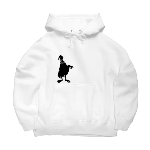 ものくろプペル Big Hoodie