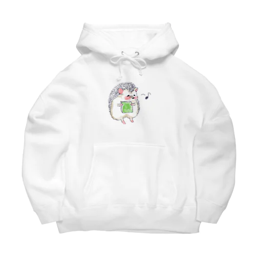 オリジナル　ハリネズミのソフィー、本屋で大好きな本をゲットする。 Big Hoodie