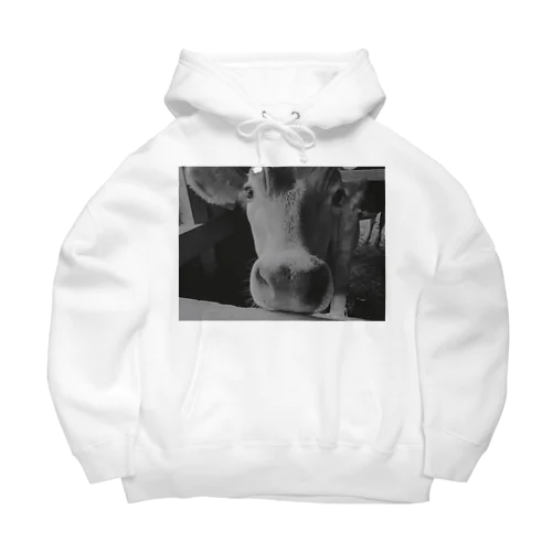 limited　cow Collection Big Hoodie