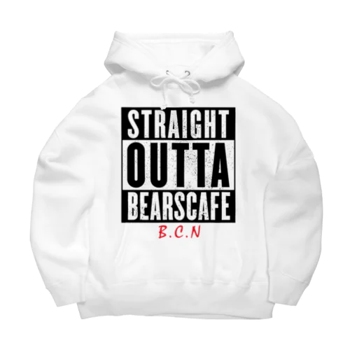 STRAIGHT OUTTA BEARSCAFE Ｔシャツ Big Hoodie