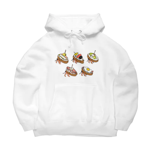 ピンチョスヤドカリ Big Hoodie