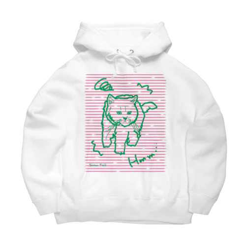 ふきげんにゃんこ Big Hoodie