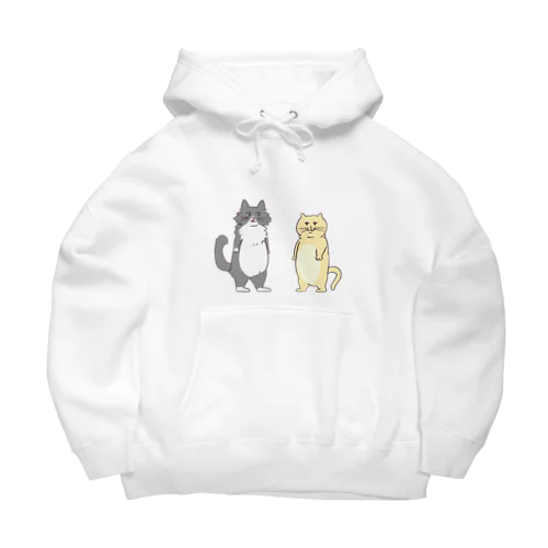 モフモフキャット&ムチムチキャット Big Hoodie