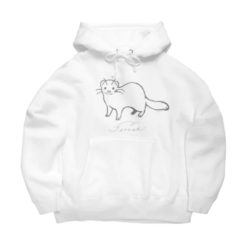 Ferret-Standard Big Hoodie